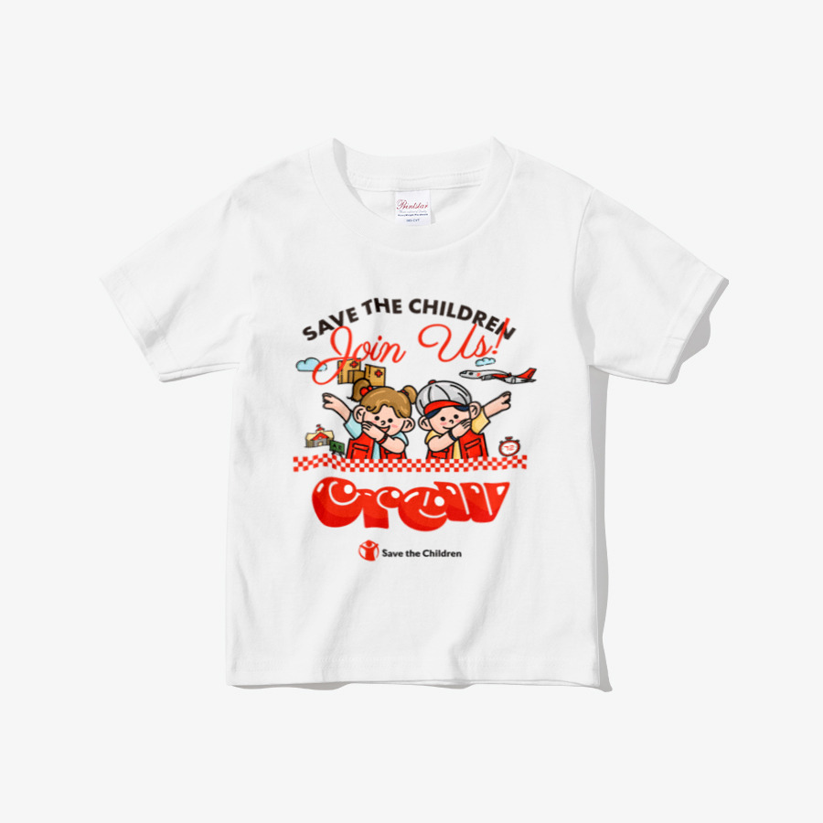 Crew 아동 반팔 티셔츠, 마플샵 굿즈