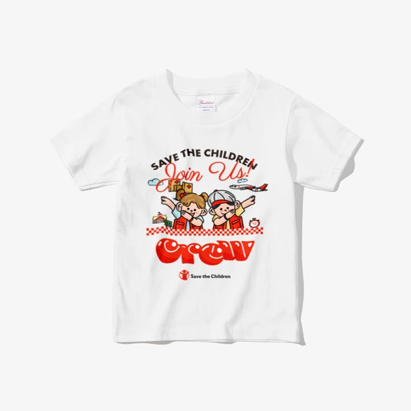 세이브더칠드런 크루 키즈, Crew 아동 반팔 티셔츠 굿즈, 굿즈 판매, 굿즈샵