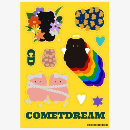 COMETDREAM 스티커, COMETDREAM_1 굿즈, 굿즈 판매, 굿즈샵