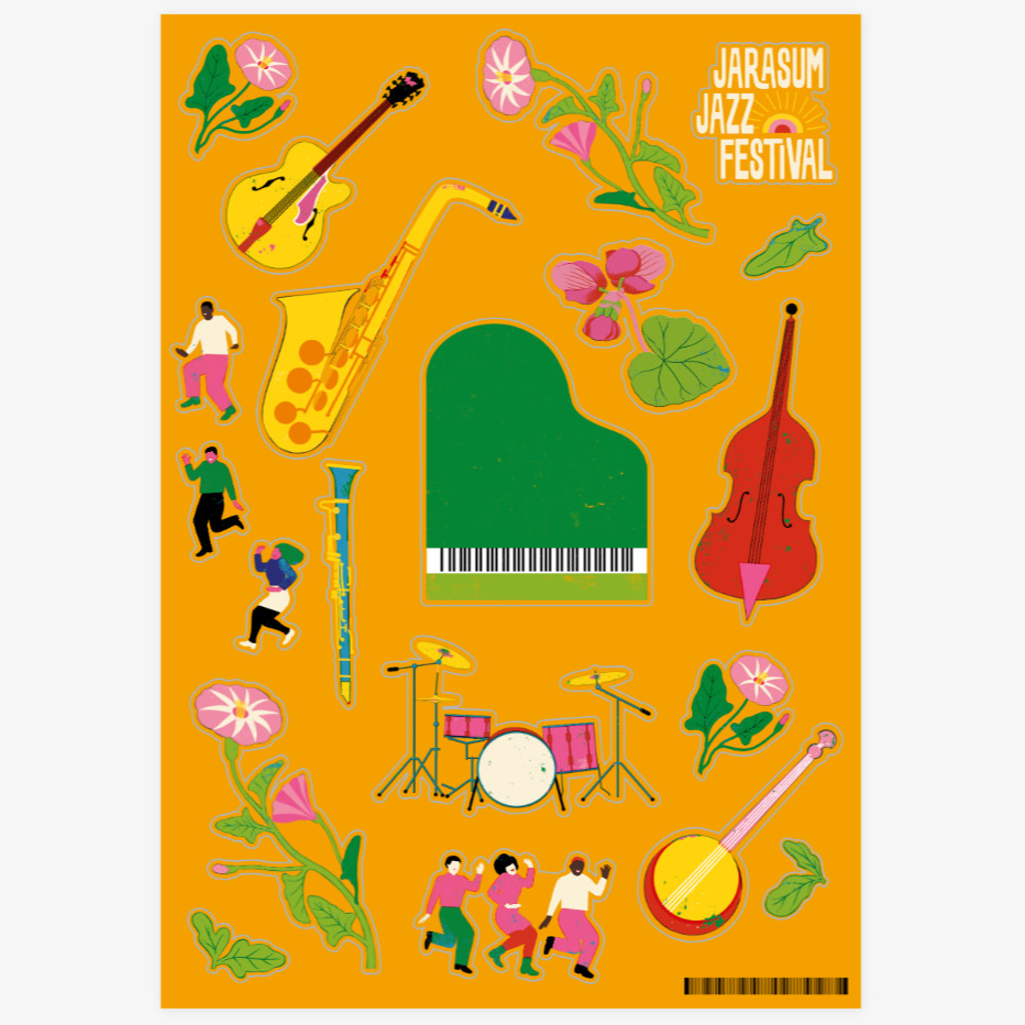 JARASUM JAZZ FESTIVAL Sticker , 마플샵 굿즈