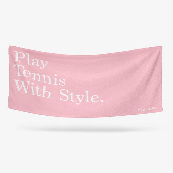 M.T.C. My Tennis Club Fabric, Play Tennis Beach Towel