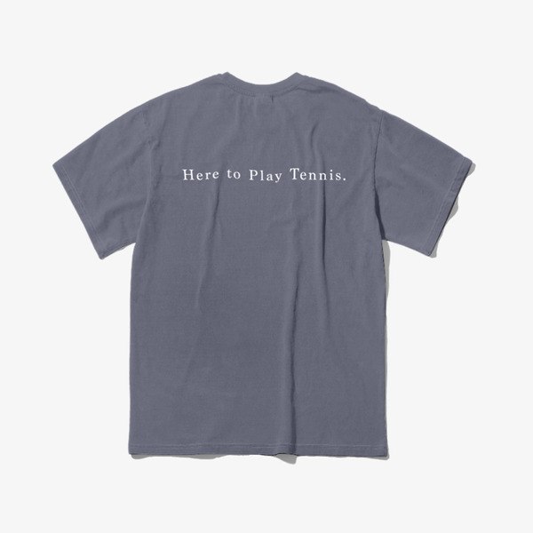 M.T.C. My Tennis Club Apparel, Here to Play T Shirt Washed
