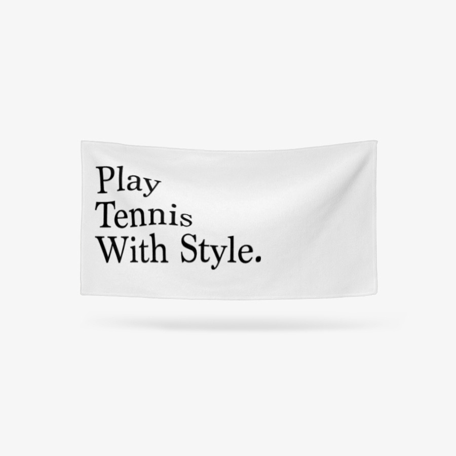 Play Tennis Towel, MARPPLESHOP GOODS