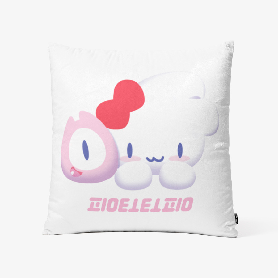 Pink Rabbit Topping Cushion from another world, MARPPLESHOP GOODS