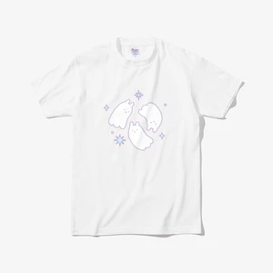 토끼귀아기유령 티셔츠