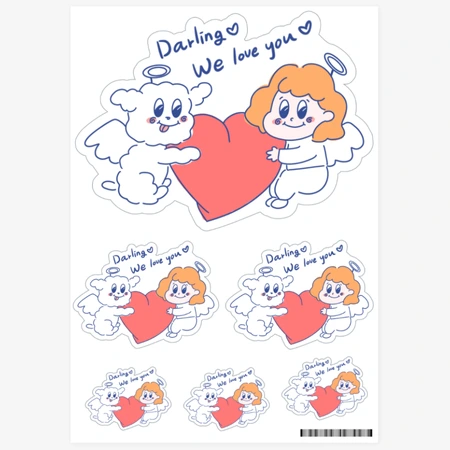 달링즈 Sticker, Darling sticker