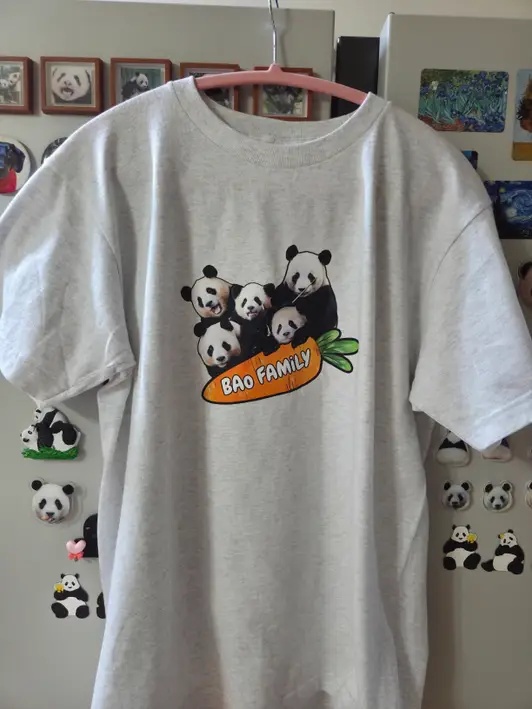 Printstar ヘビーウェイトTシャツ（ユニセックス） M 購入 제작 후기 バオファミリー - ラバオ、アイバオ、プバオ、ルイバオ、フイバオが皆幸せになることを願って作られました。 - 마플 리얼 후기 