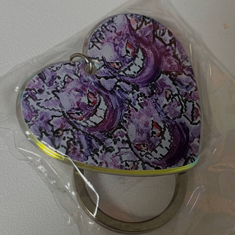 Jelly Heart Keychain Purchased 2 x 2 cm 제작 후기 The print is neat and the quality is good.- 마플 리얼 후기