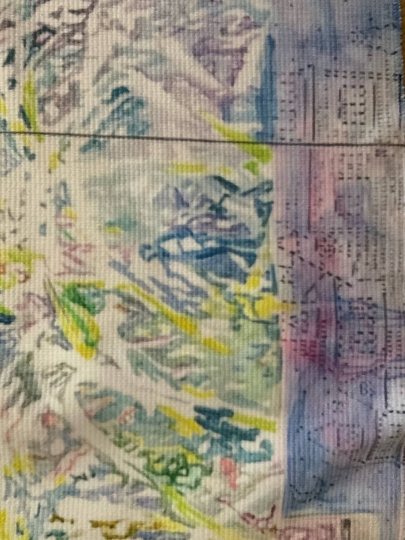 스탠다드 타올 80 x 40 cm 구매 제작 후기 프린팅이 깔끔하고 이쁘게 나왔어요! 부드러워요 ㅎㅎ - 마플 리얼 후기