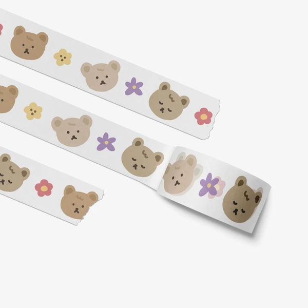 예시리 YESIRI Goods, Bears masking tape