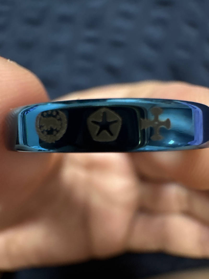 4mm Surgical Steel Basic Engraved Ring Purchased #10 제작 후기 Even the small things were printed really well!! 
Thank you for making it so pretty ^^7- 마플 리얼 후기