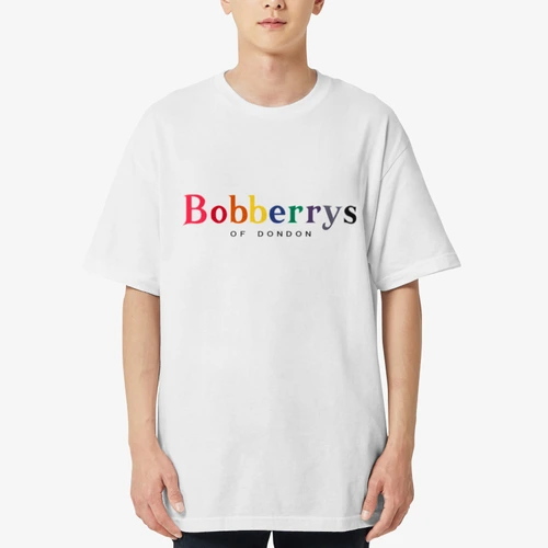 o8o , 2020 BOBBERRY Rainbow Short Sleeve T Shirt_white