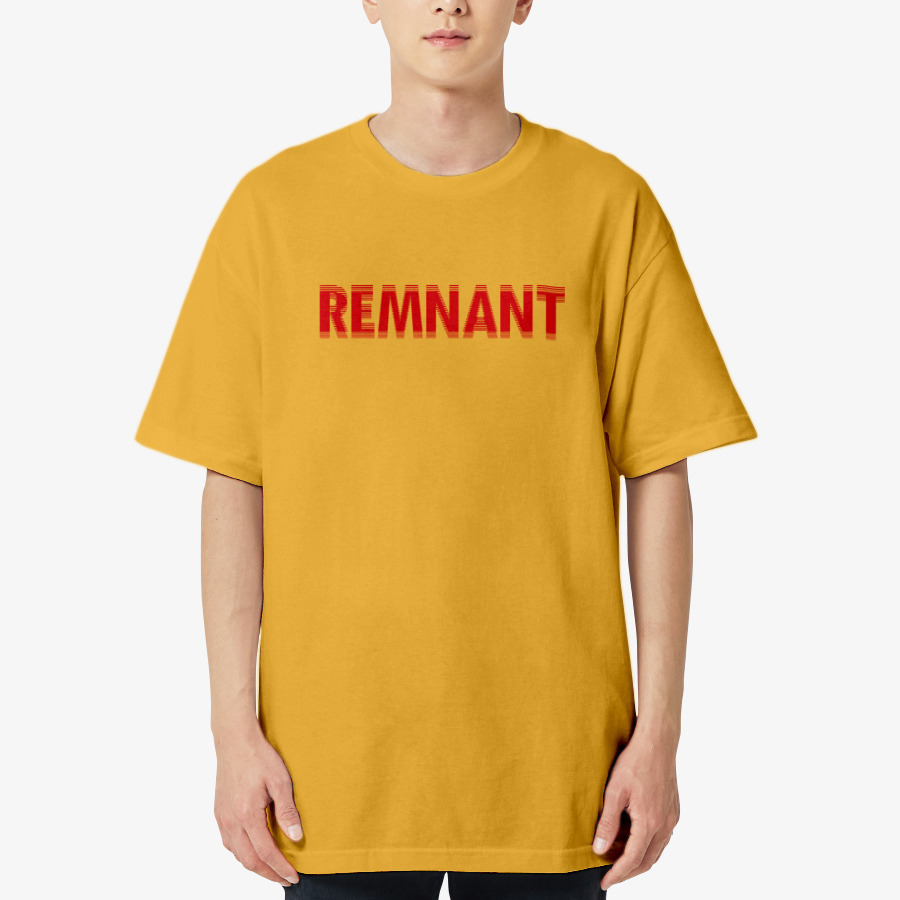 Remnant 01 반팔티셔츠 레드옐로우, 마플샵 굿즈