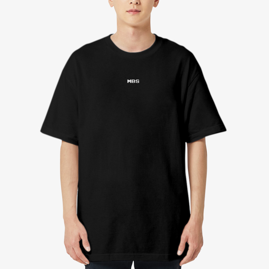 Dot Logo Tshirt­（Black）, MARPPLESHOP GOODS