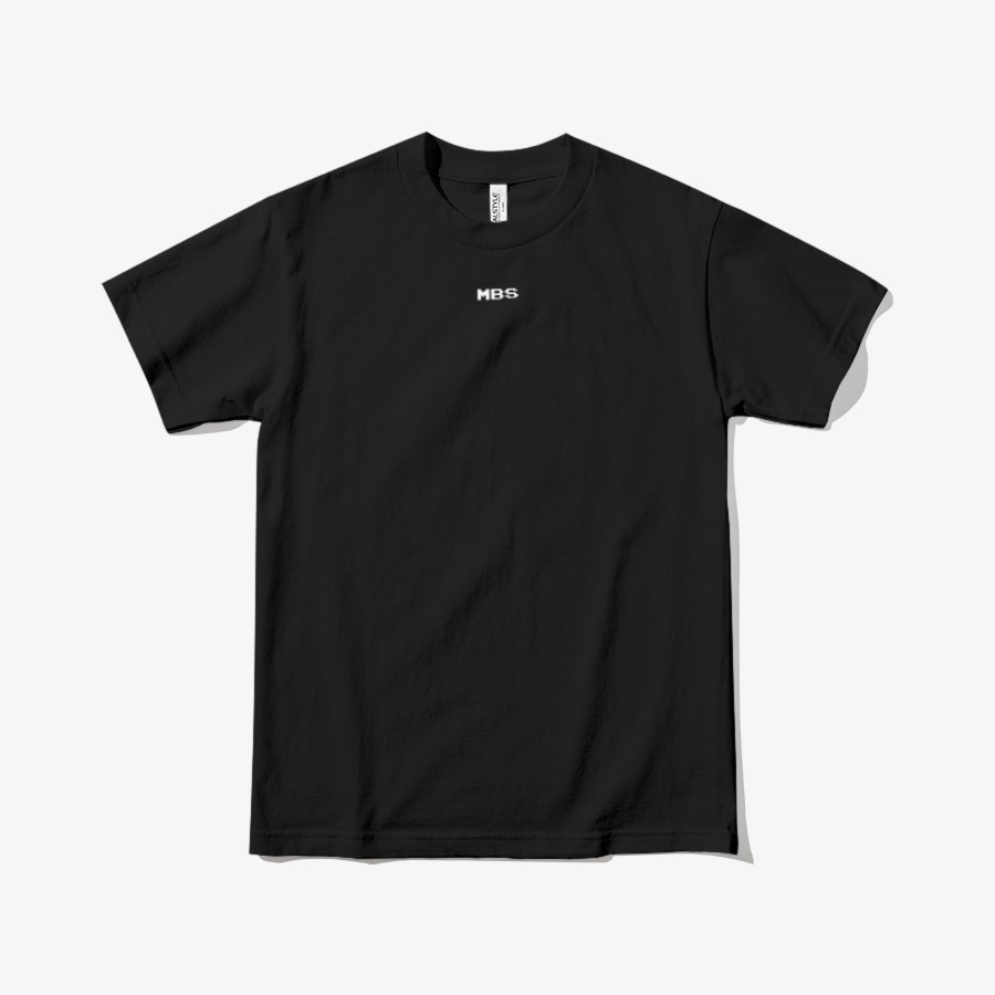 Dot Logo Tshirt­（Black）, MARPPLESHOP GOODS