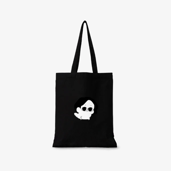 오레오 사냥꾼 Accessories, Linen Eco Bag (Black)