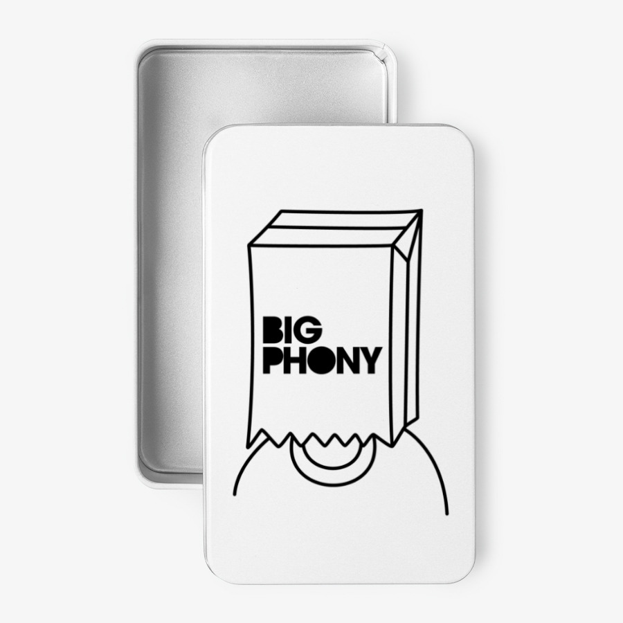 Big Phony White Tin Box Medium, MARPPLESHOP GOODS