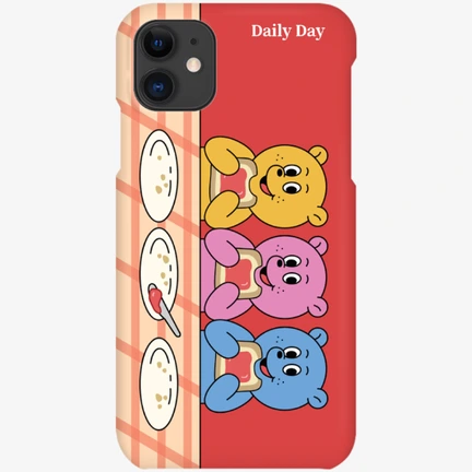 Daily Day Phone ACC, Lunch Time iphone Case