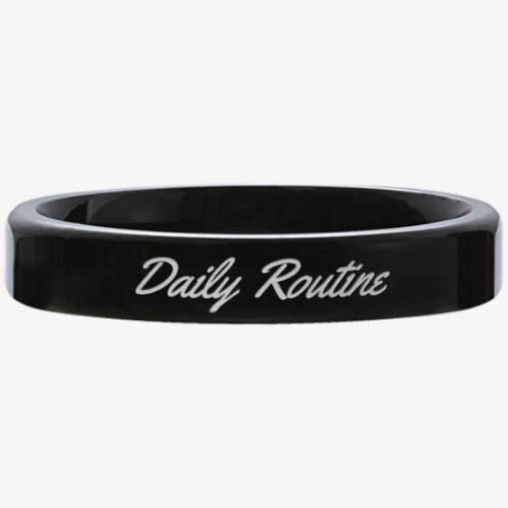 Daily Routine Logo Ring, MARPPLESHOP GOODS
