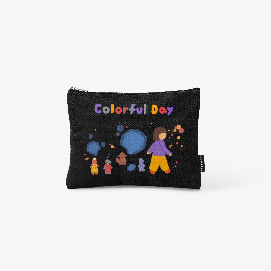 colorful day pouch, MARPPLESHOP GOODS