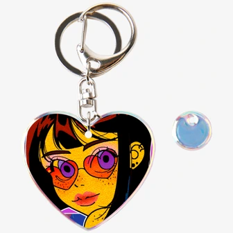 Hancho Goods, Jelly Heart Keychain