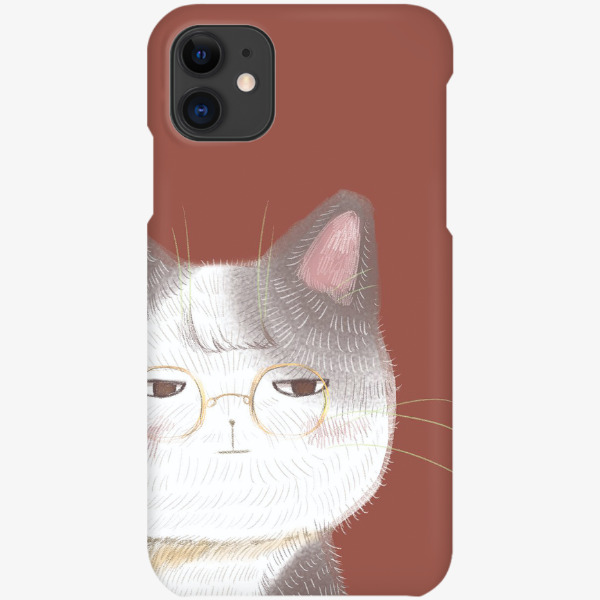Cotton cat phone case, MARPPLESHOP GOODS