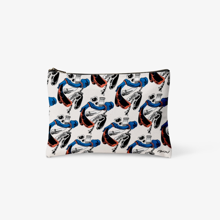 Water hose pattern Pouch, MARPPLESHOP GOODS
