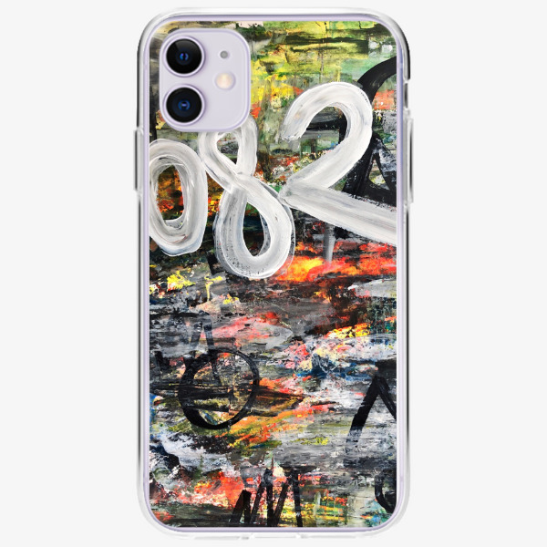 082 Acrylic paint iphone case, MARPPLESHOP GOODS
