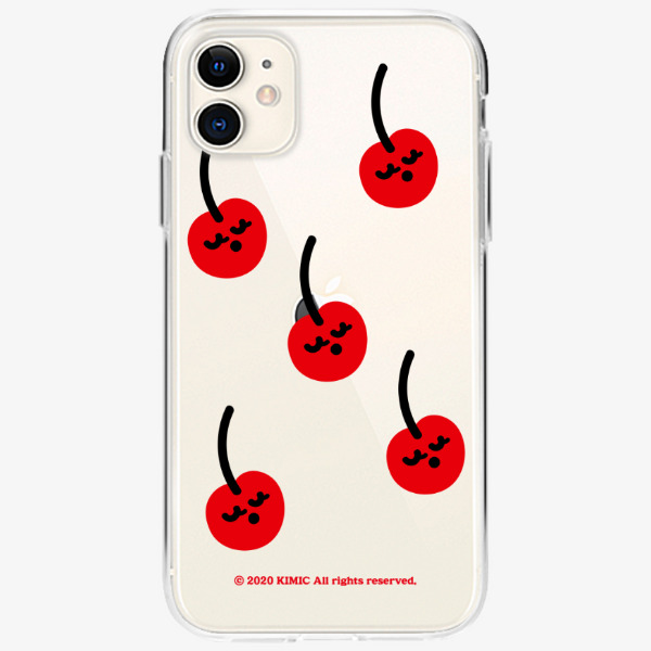 FOODIEMON Sleeping Cherry iphone jellycase ver1, MARPPLESHOP GOODS