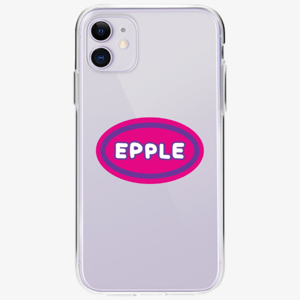 EPPLE iPhone Transparent Case, MARPPLESHOP GOODS
