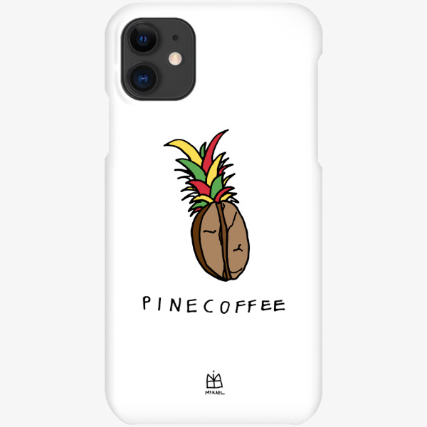 Pinecoffee iPhone case, MARPPLESHOP GOODS