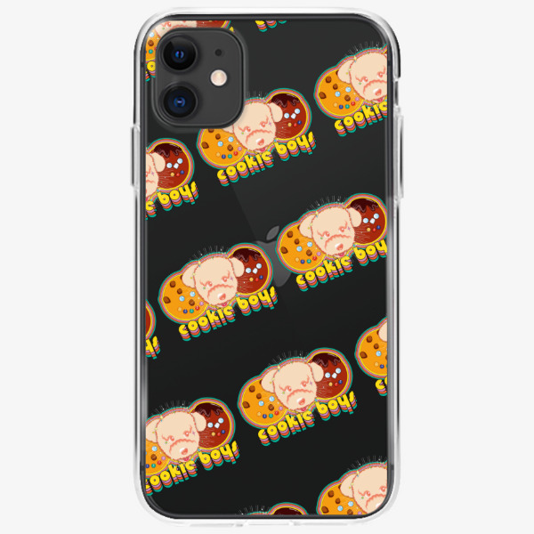 COOKIE iPhone pattern jelly case, MARPPLESHOP GOODS
