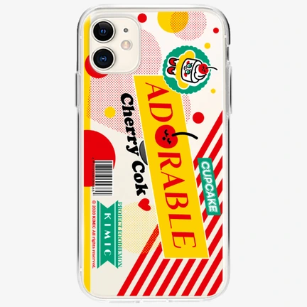 KIMIC Phone ACC, FOODIEMON CherryCok iphone jellycase ver3