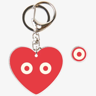 신형 Goods, Jelly Heart Keychain