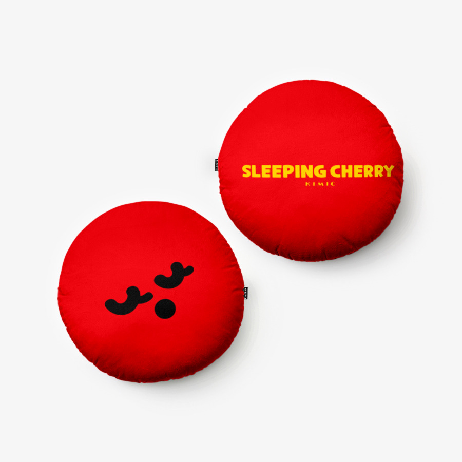 FOODIEMON Sleeping Cherry cushion ver1, MARPPLESHOP GOODS