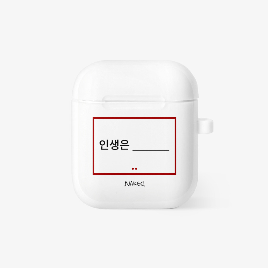 Life is a AirPods Case, MARPPLESHOP GOODS