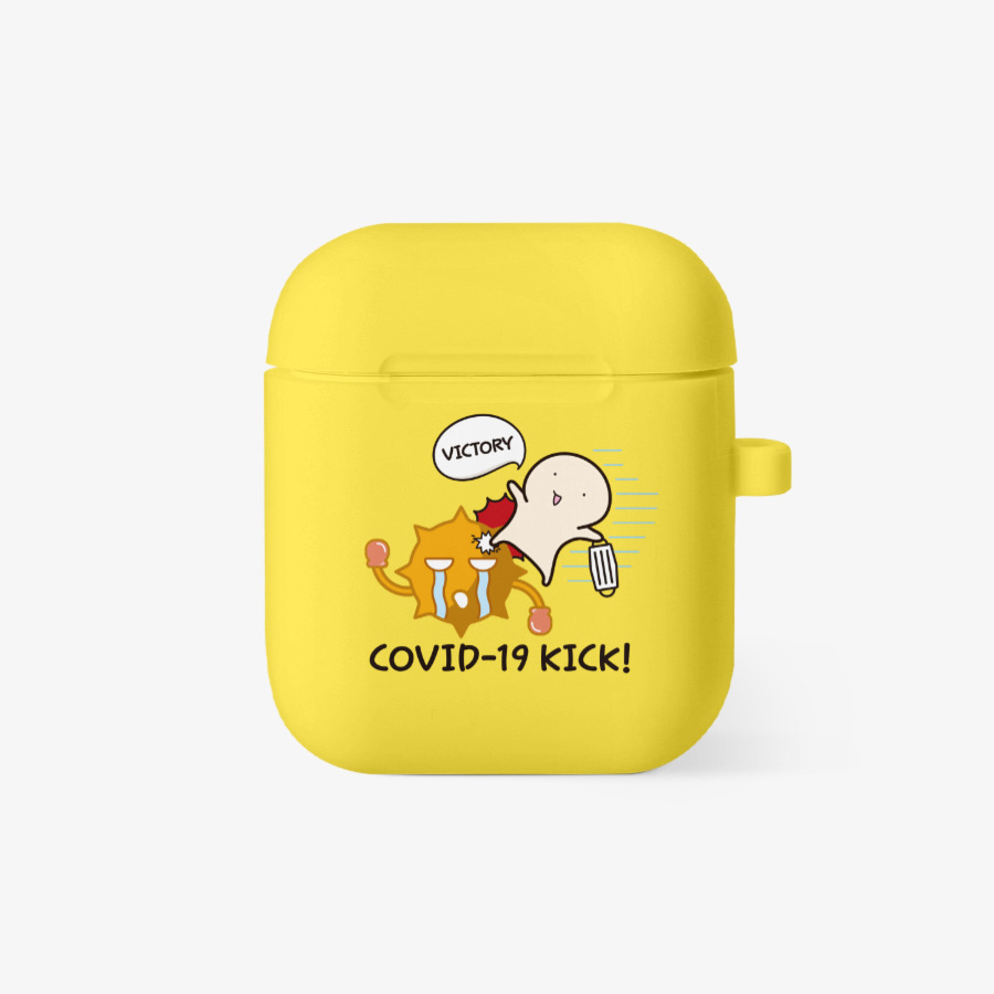 COVID19 KICK jelly airpods case, MARPPLESHOP GOODS