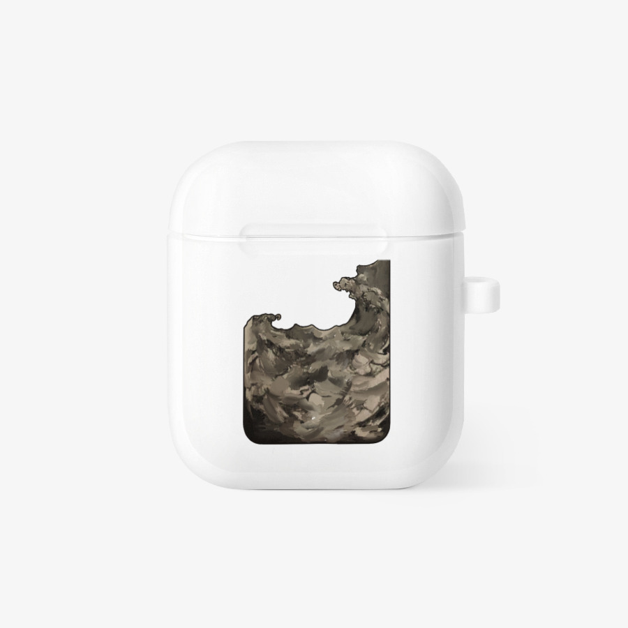 Yellow sea airpods clear case, MARPPLESHOP GOODS