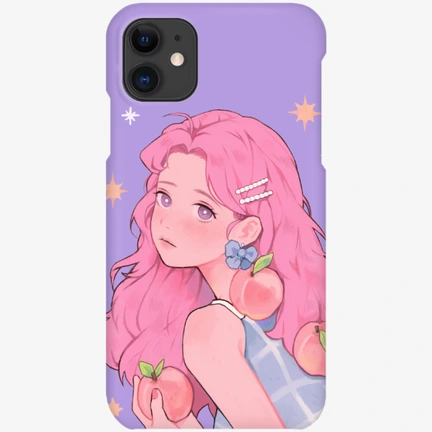 유보키 Phone ACC, Pink peach