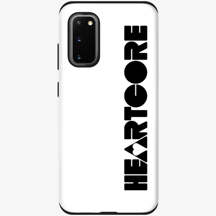 하트코어 (HEARTCORE) Shop Phone ACC, HEARTCORE Logo B White