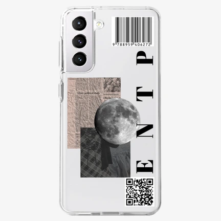 we are entp Phone ACC, Galaxy S21 Clear Soft TPU Case