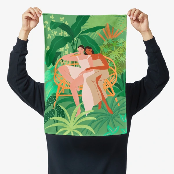 sunleeart Fabric, Jungle Sisters
