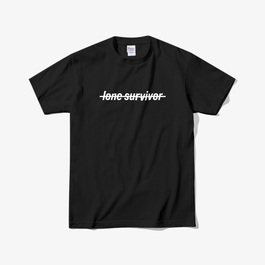 lone survivor T Shirts_Black, MARPPLESHOP GOODS