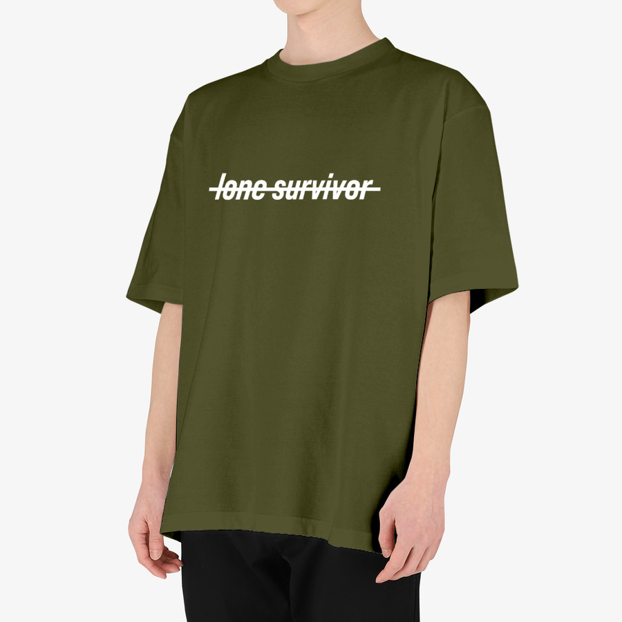 lone survivor T Shirts_Olive, MARPPLESHOP GOODS