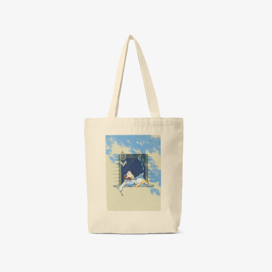Summer sleeping cat tote bag, 마플샵 굿즈
