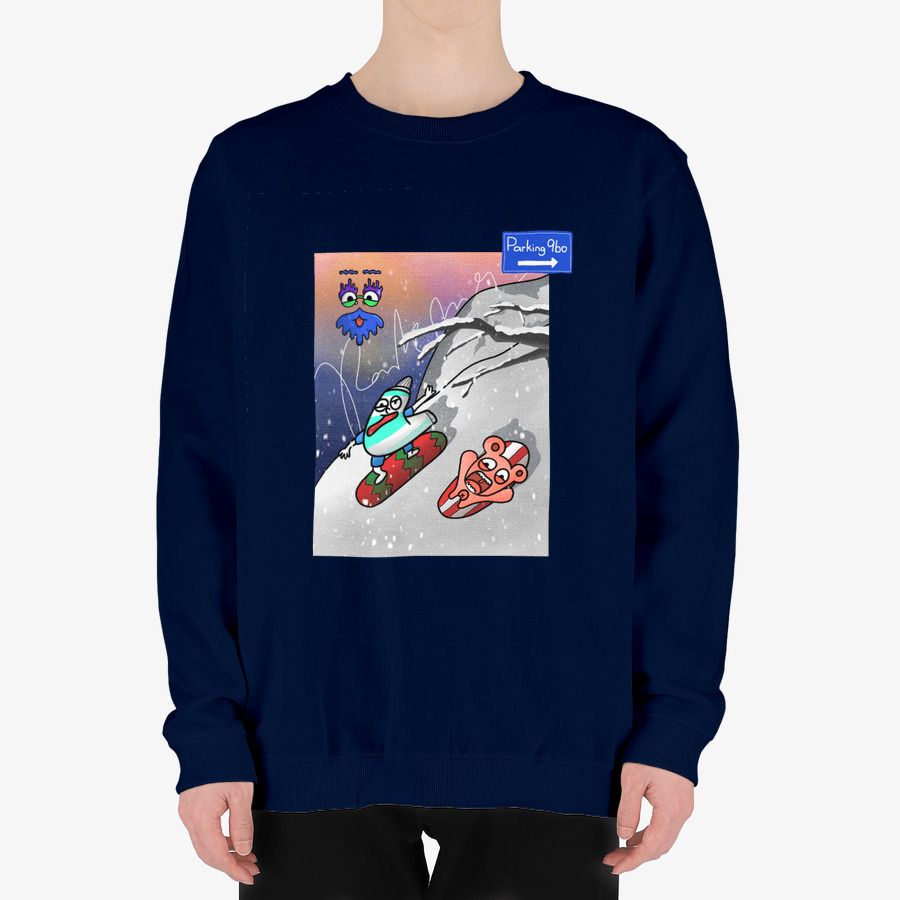 Snow Sweatshirt, MARPPLESHOP GOODS