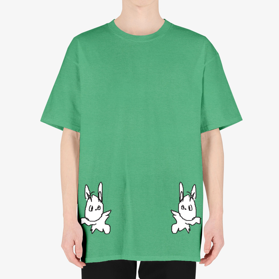 토끼 두마리 있는 티셔츠, 마플샵 굿즈
