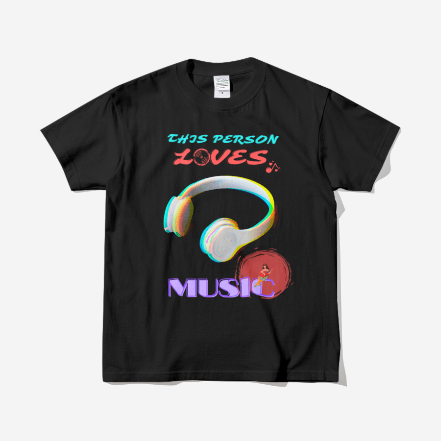 This person loves music, MARPPLESHOP GOODS