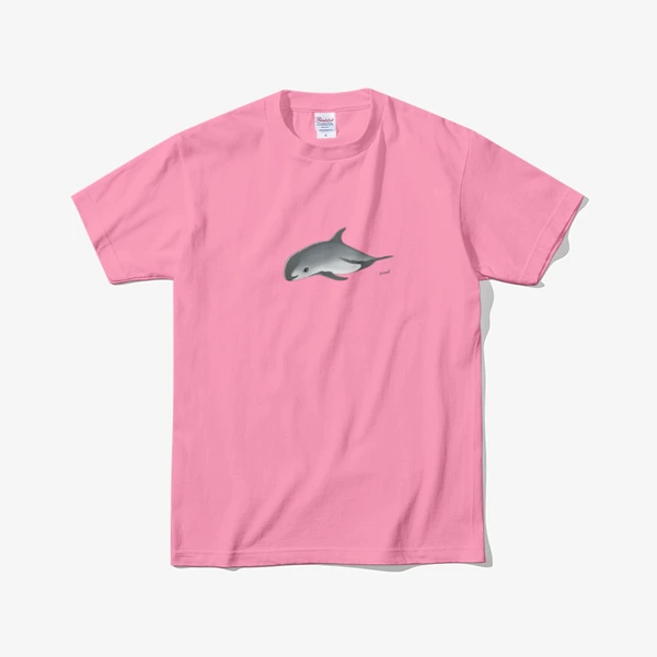 닥터수달 Apparel, Vaquita porpoise world map T shirts