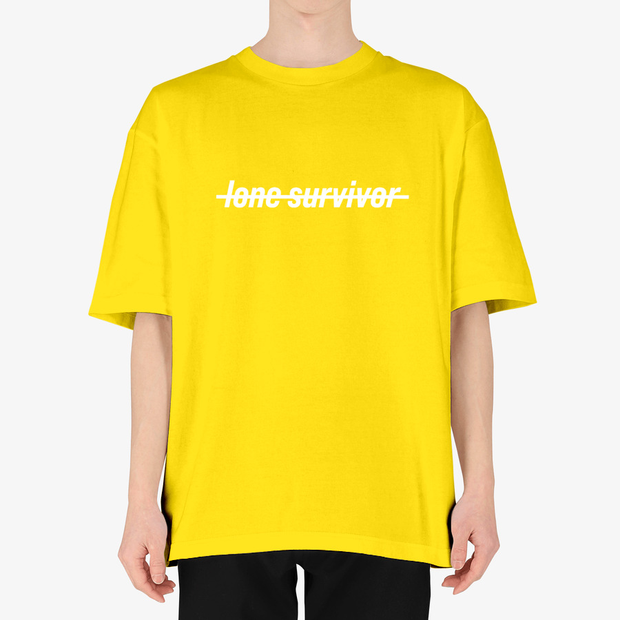 lone survivor T Shirts_Yellow, MARPPLESHOP GOODS